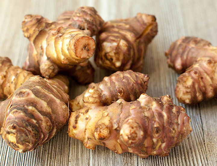 Jerusalem artichokes.