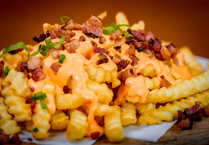 Loaded fries.