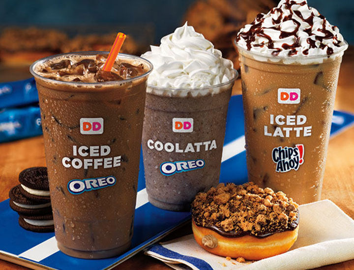 Oreo Coolatta drinks from Dunkin'