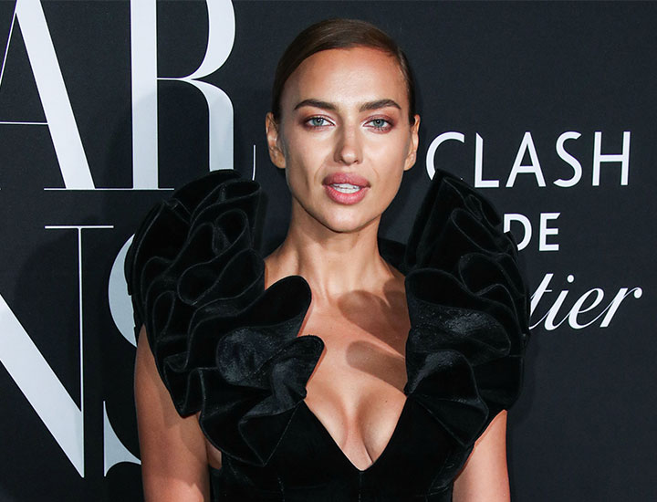 Irina Shayk on red carpet