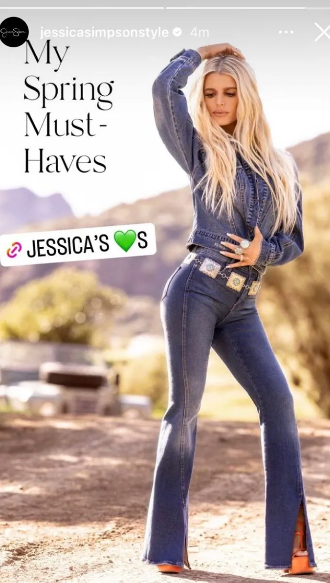 Jessica Simpson Knows How To Do Denim: Photo 2411164