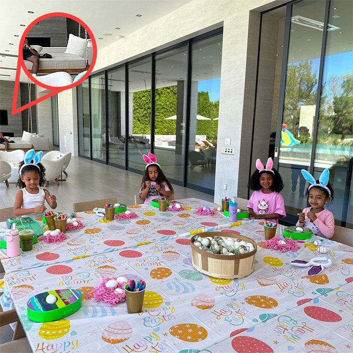 Khloe Kardashian easter Instagram pictures