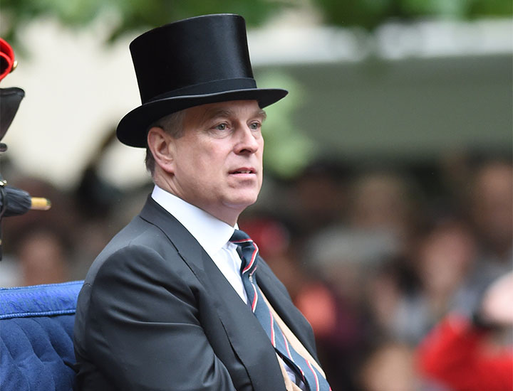 Will Prince Andrew be permitted to wear his Knight of the Garter