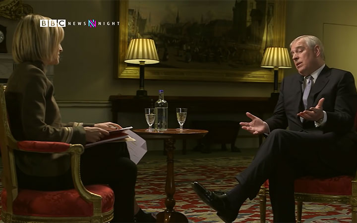 Prince Andrew Newsnight interview 2019