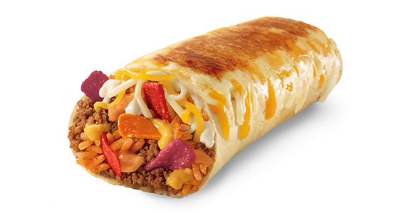 Taco Bell Grilled Cheese Burrito