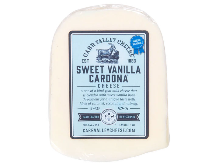 Trader Joe's Carr Valley Sweet Vanilla Cardona Goat's Milk Cheese