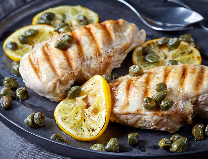 Chicken breast with capers