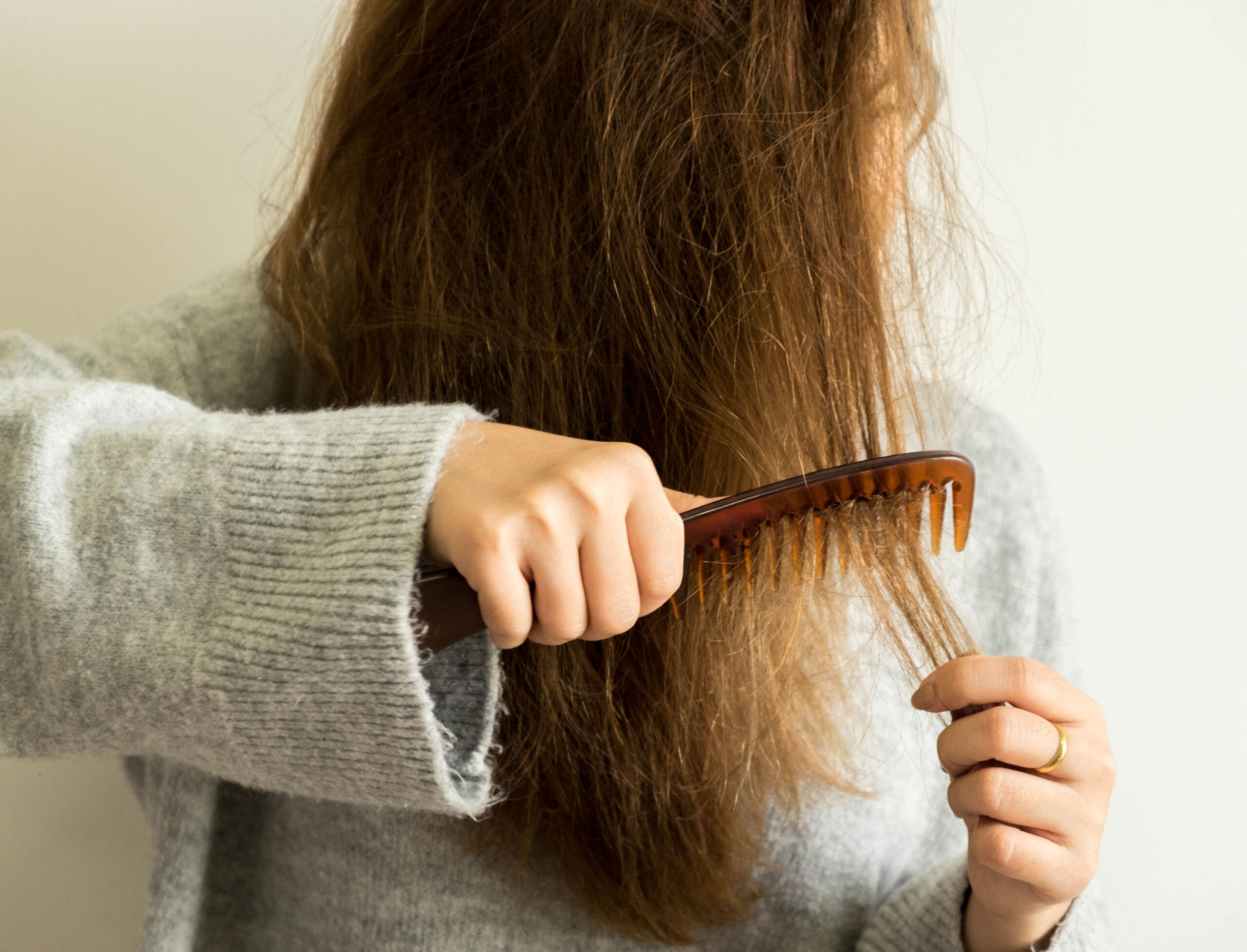 combing-hair