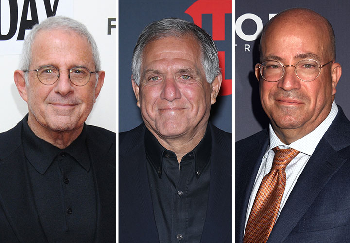 Jeff Zucker Ron Meyer Les Moonves