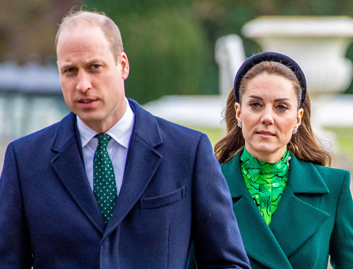 Prince William Kate Middleton green outfits