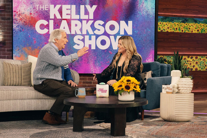 The Kelly Clarkson Show with guest Henry Winkler