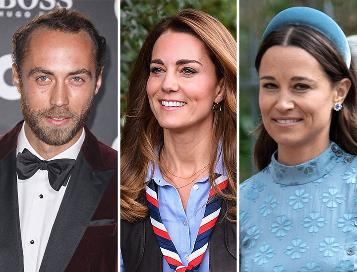 James Middleton Kate Middleton Pippa Middleton