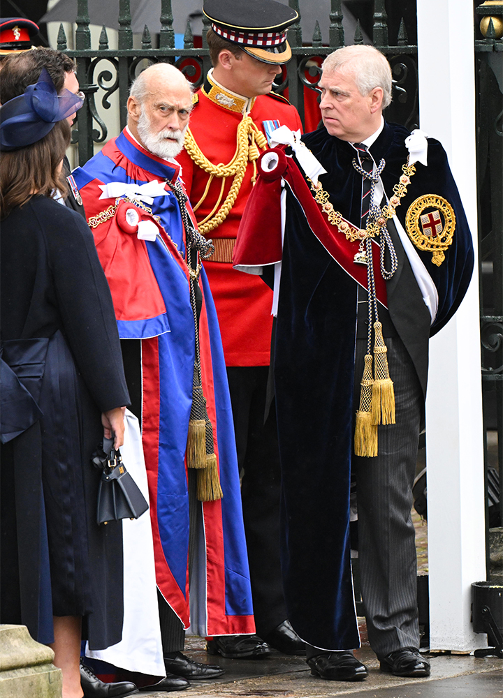 Prince Andrew King Charles coronation