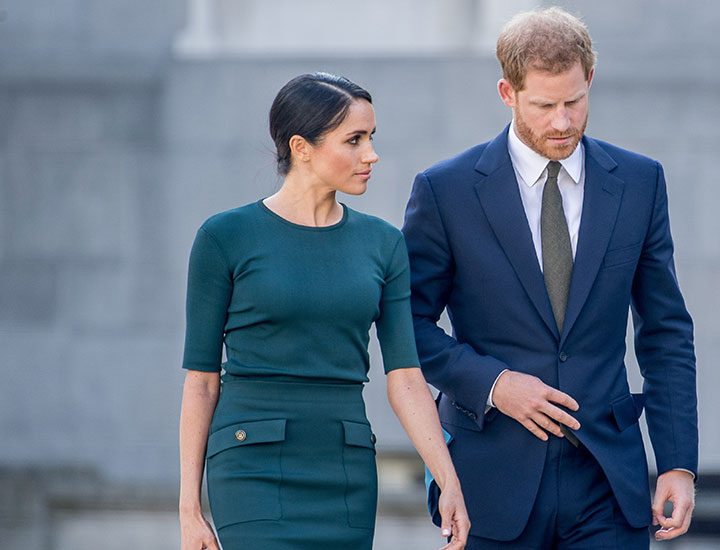 Prince Harry Meghan Markle walking together