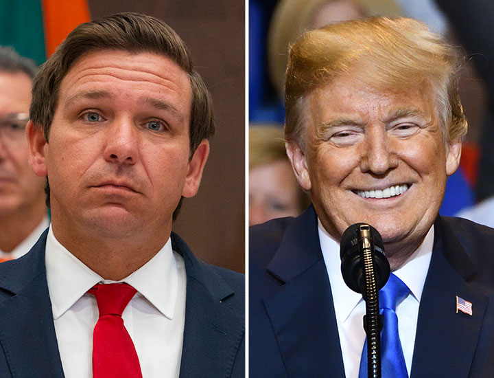 Ron DeSantis Donald Trump