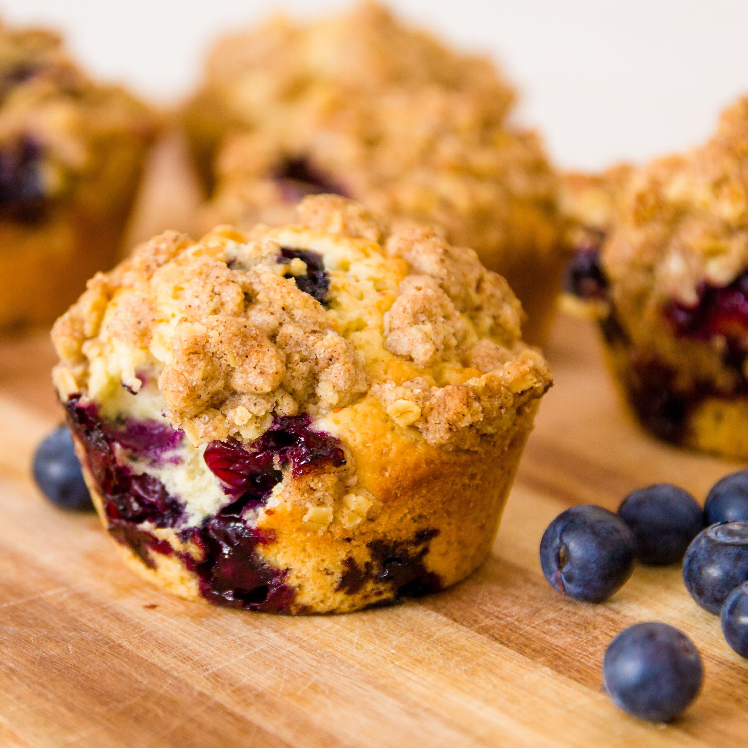 blueberry muffins