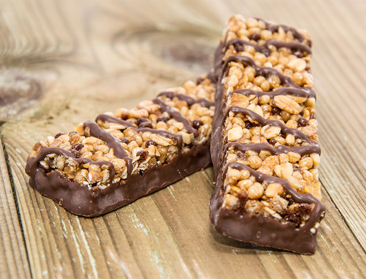 Chocolate granola bars