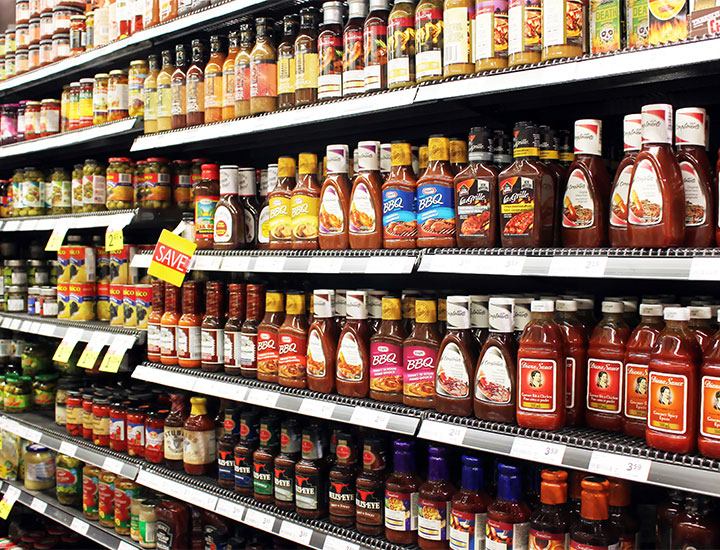 Condiment aisle