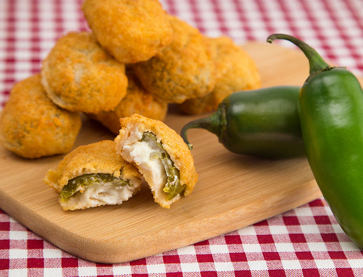 Cheese jalapeno poppers