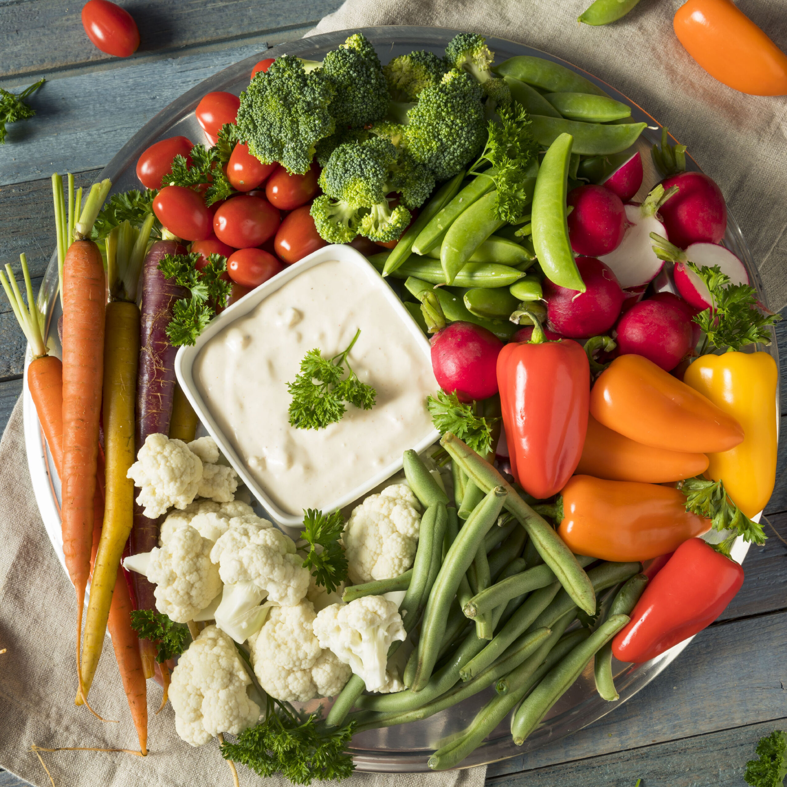 crudite platter