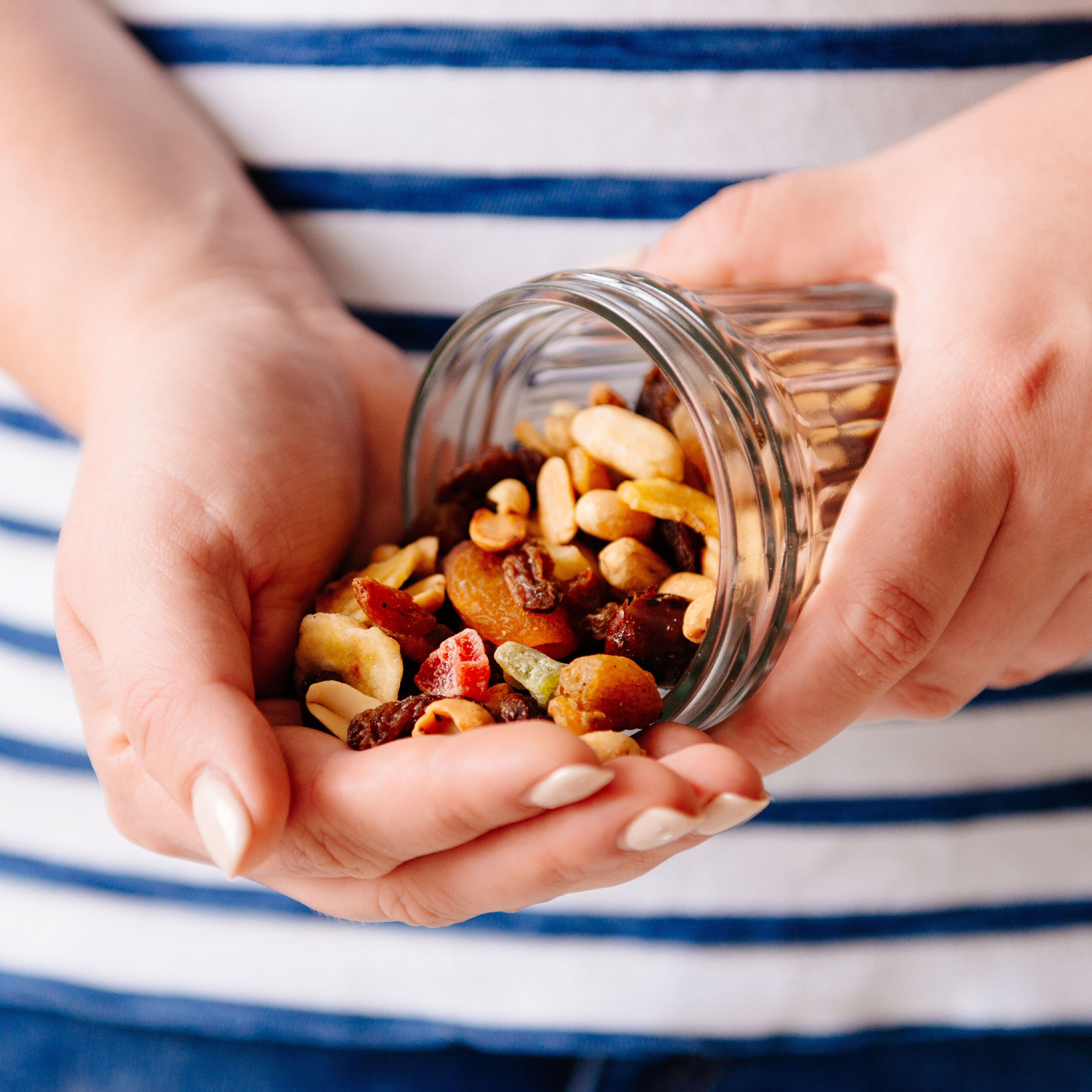 handful of dried fruit and nuts