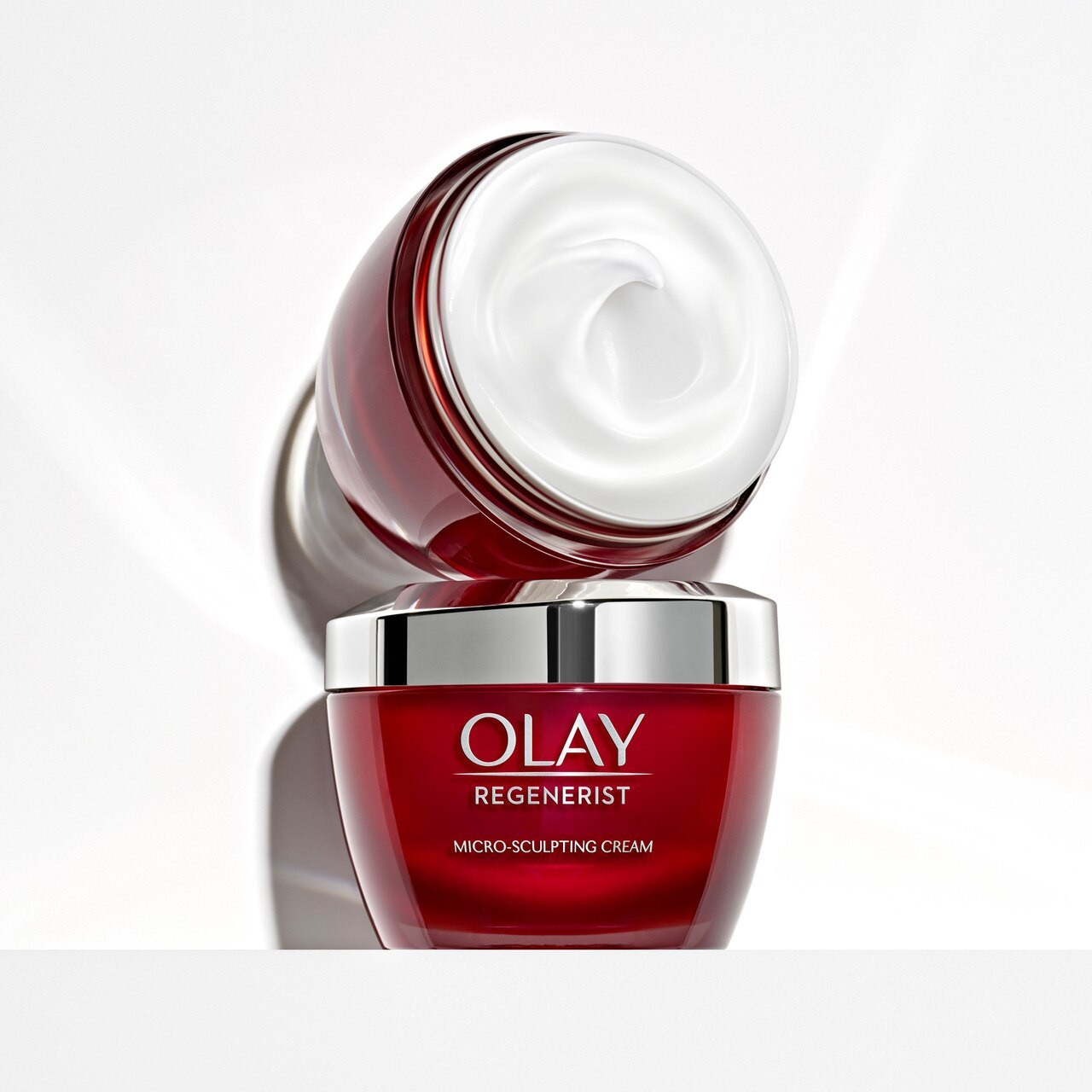 Olay Regenerist Micro-Sculpting Cream product isolated