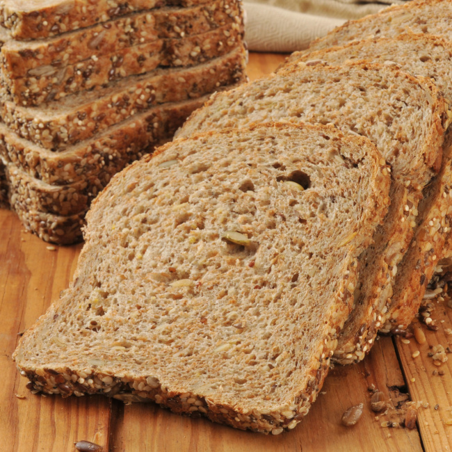 slices of sprouted bread