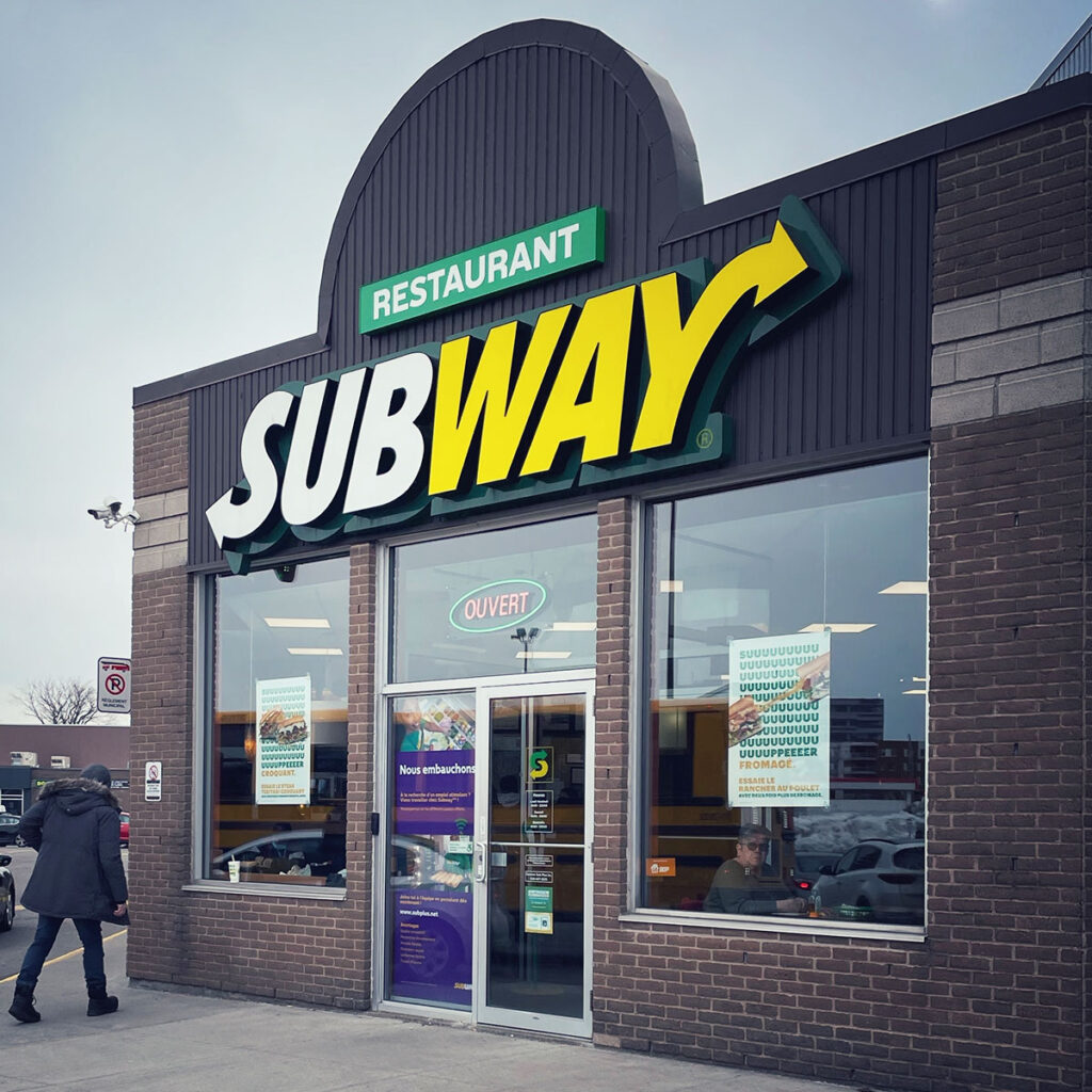 In Pictures: Subway brings fashion to fast food 