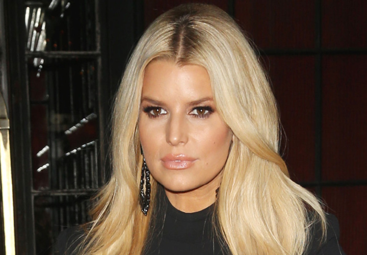 Jessica Simpson Shows Off Her Wild Side in Leopard-Print Minidress