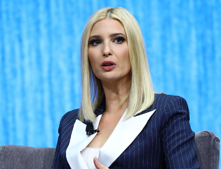 Ivanka Trump joins the Keynote stage at the 2020 Consumer Electronics Show