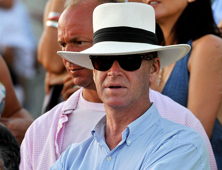 James Hewitt at the Final Polo Match for the Gold Cup in Soto Grande