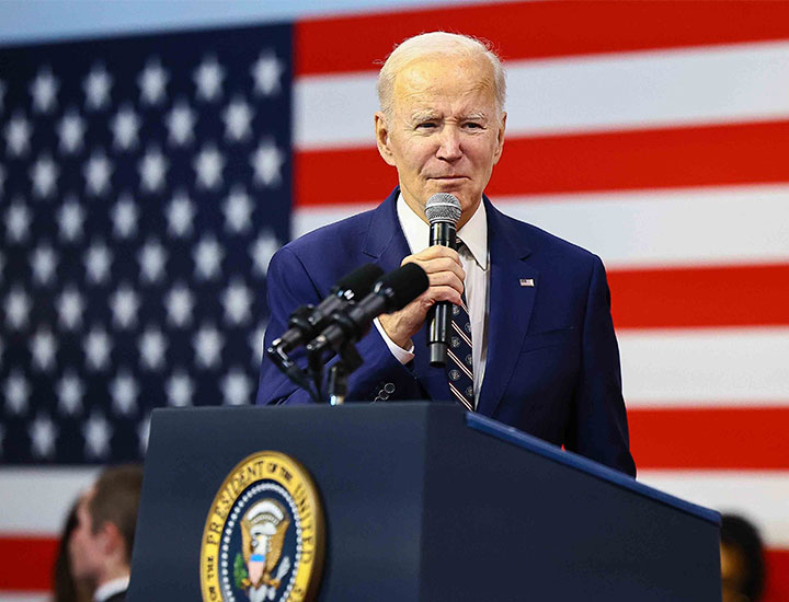 Joe Biden at the Finishing Trades Institute