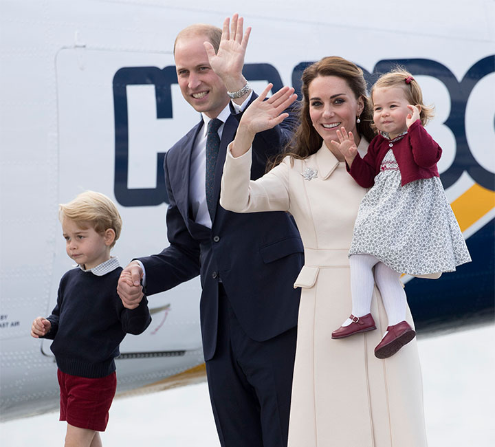 Kate Middleton Prince William children October 2016