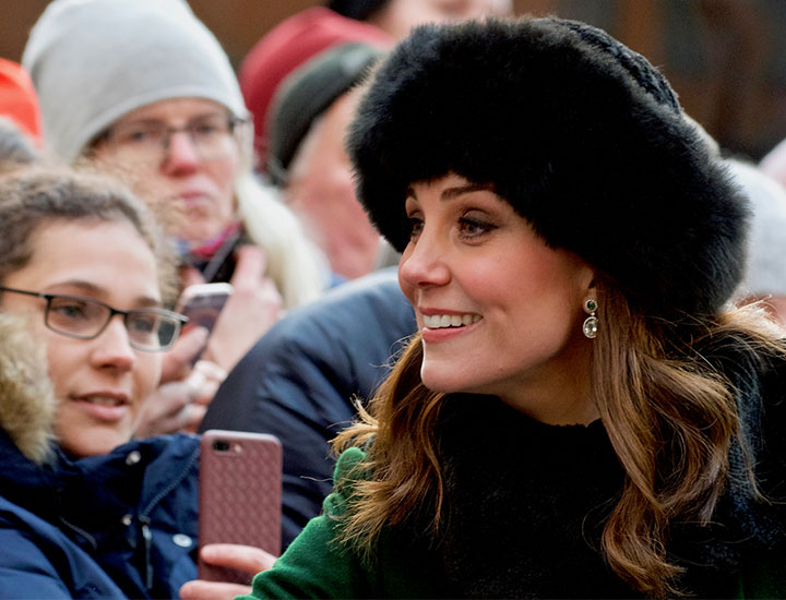 Kate Middleton meets fans in Stockholm, Sweden