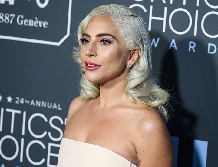 Lady Gaga arrives at the 24th Annual Critics Choice Awards