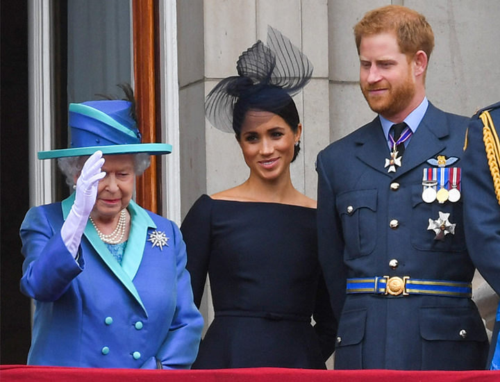 Queen Elizabeth Meghan Markle Prince Harry