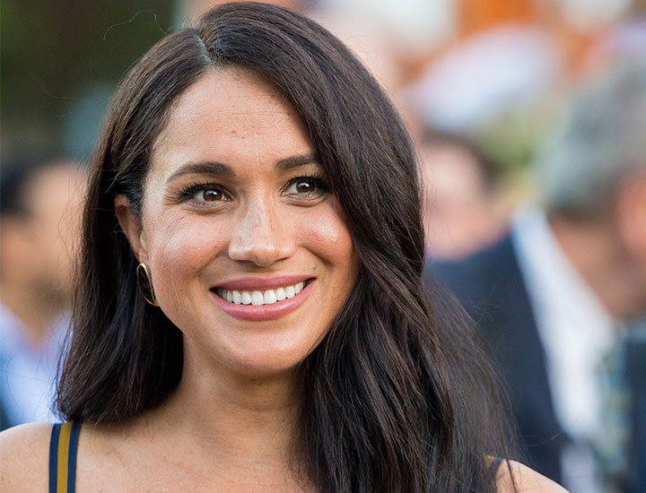 Meghan Markle smiling