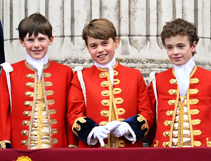 Prince George at King Charles coronation