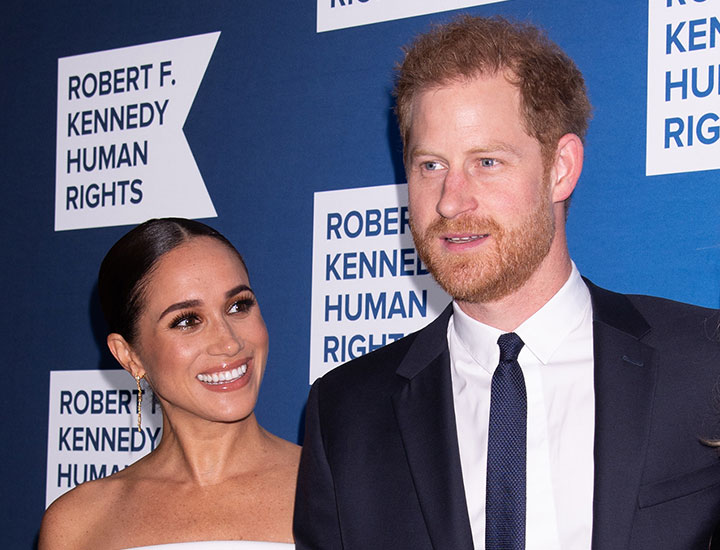 Prince Harry and Meghan Markle at the 2023 Ripple of Hope Awards