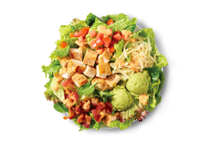 wendys southwest avocado salad