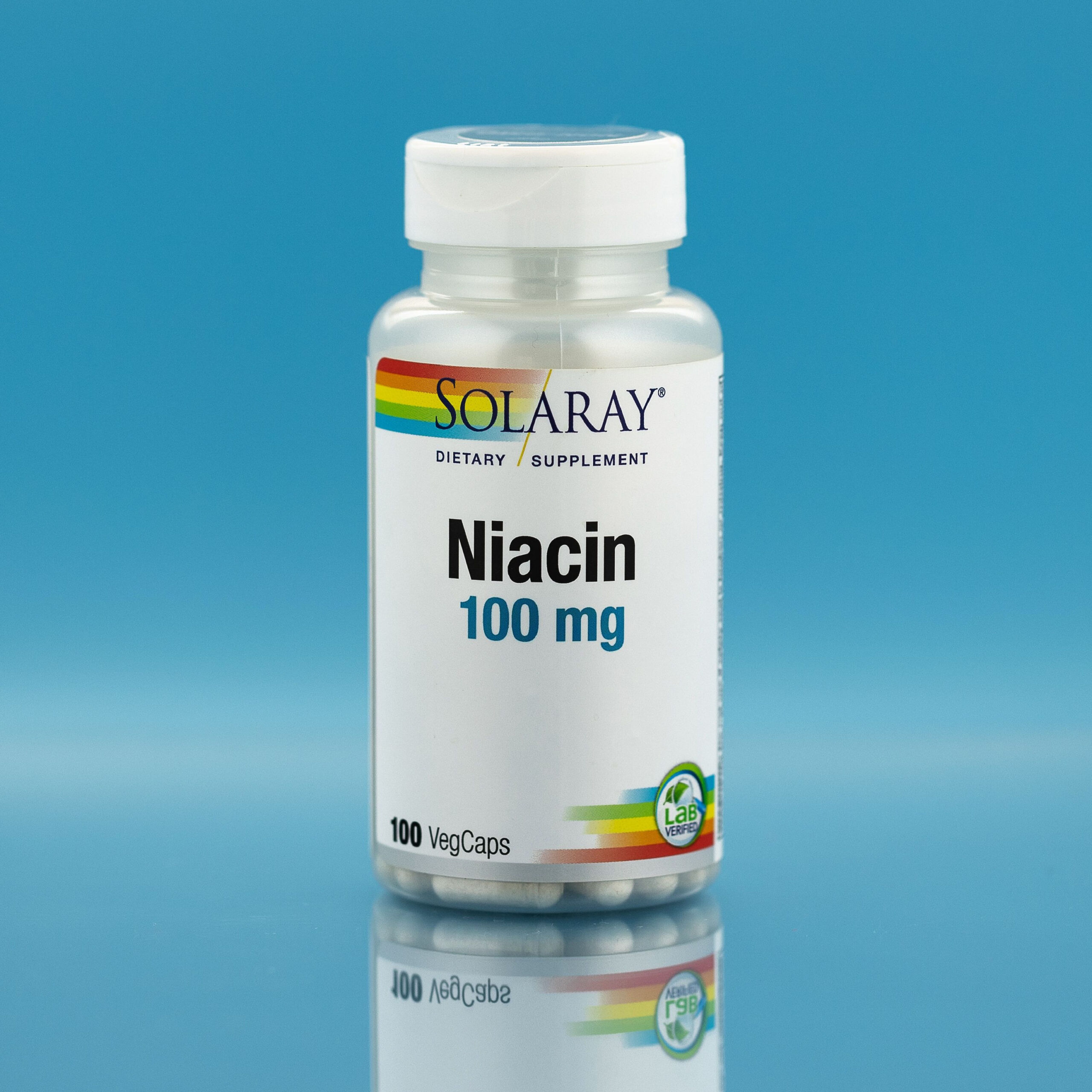 bottle of niacin