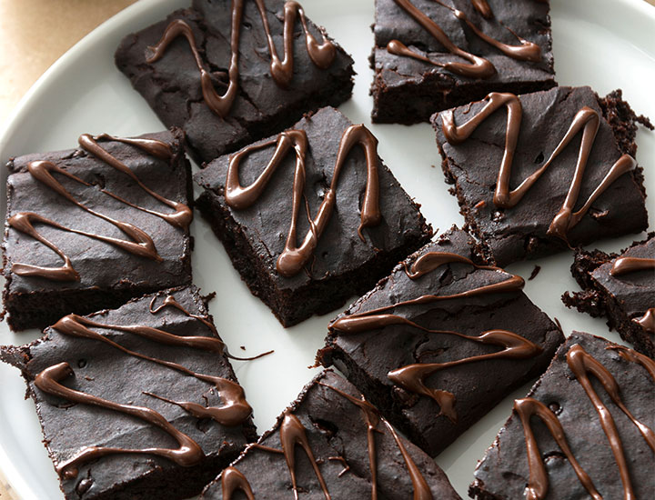 Flourless Chocolate Avocado Brownies