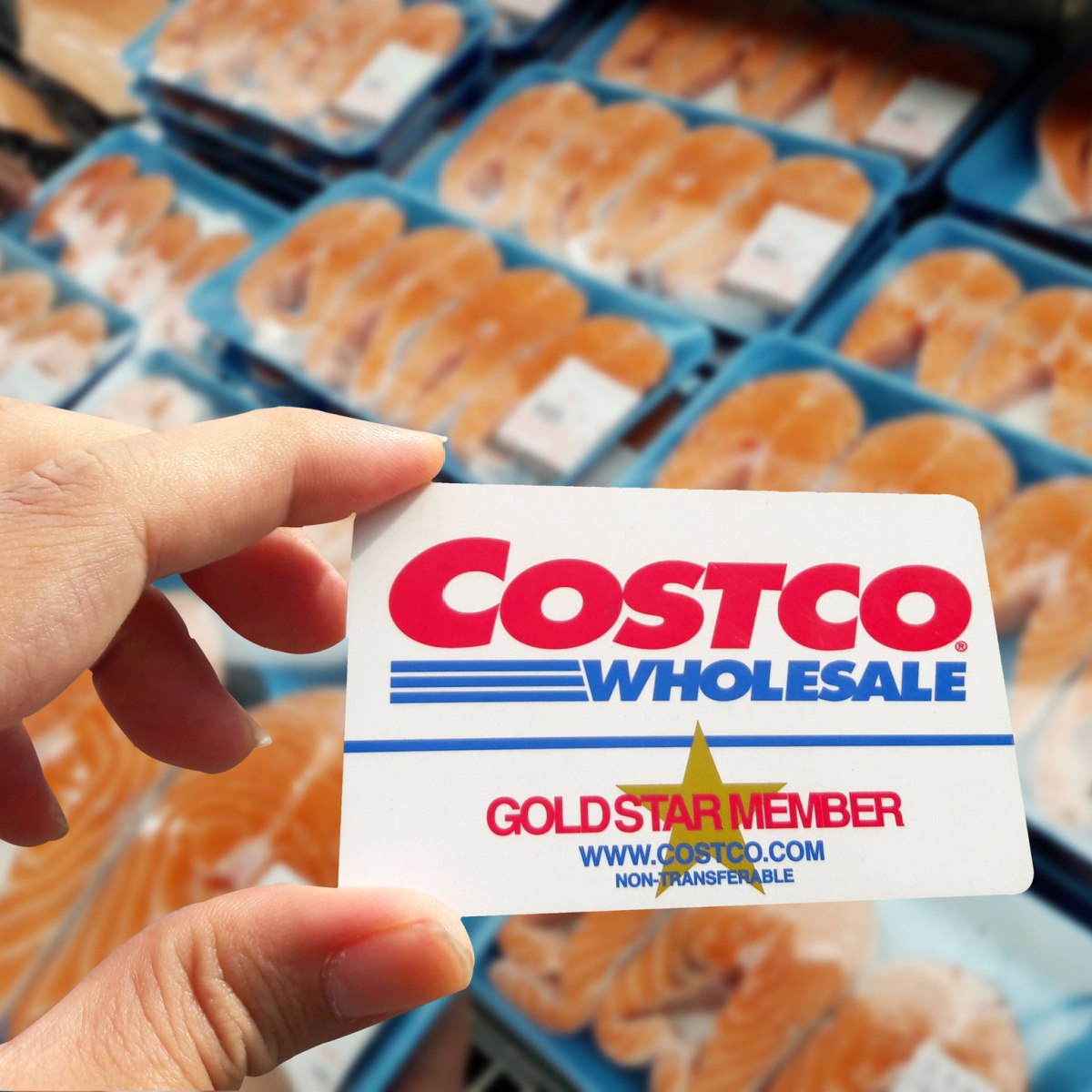 costco membership card frozen section