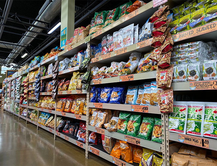 Trader Joe's interior of store