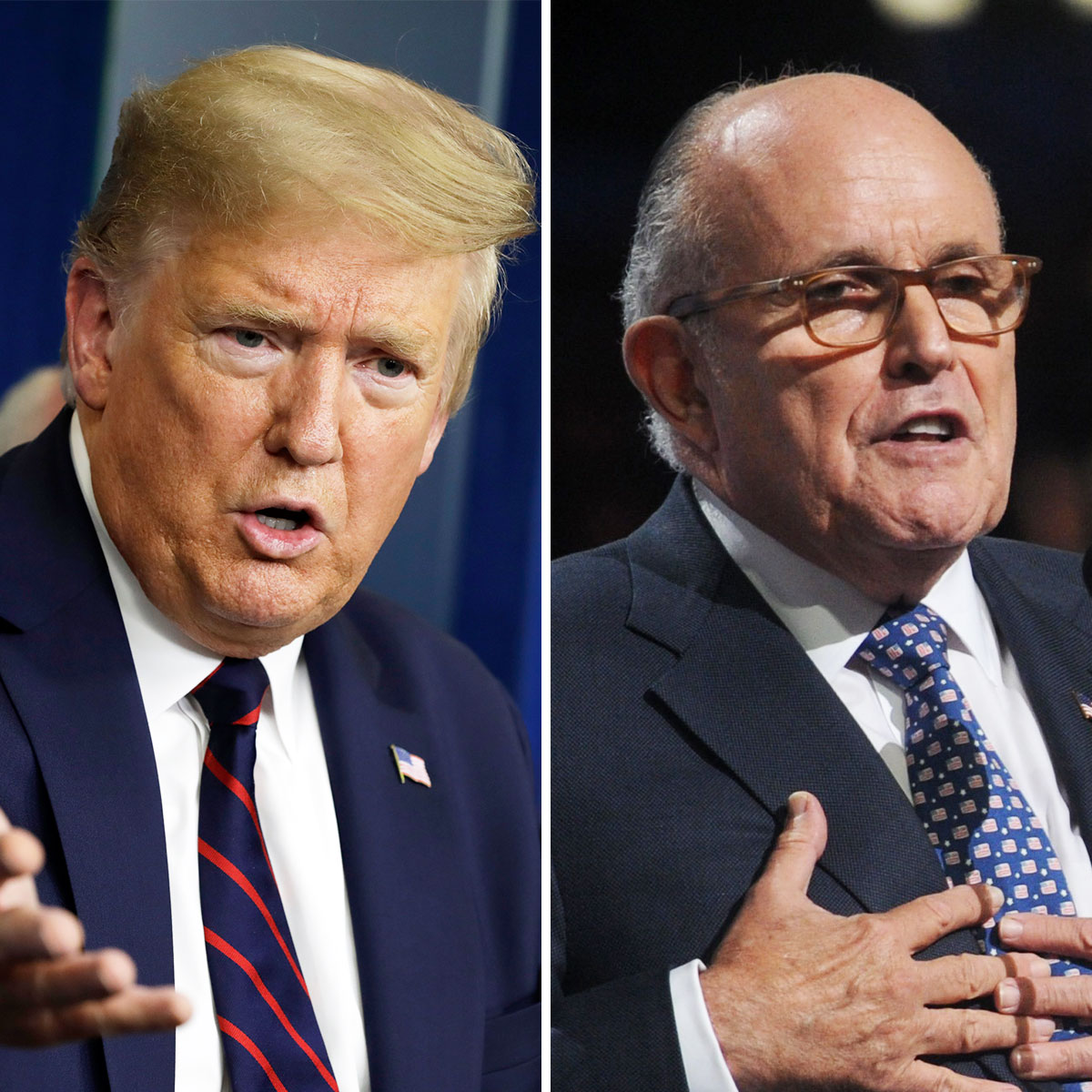 donald trump rudy giuliani side-by-side headshots