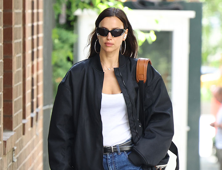 Irina Shayk street style