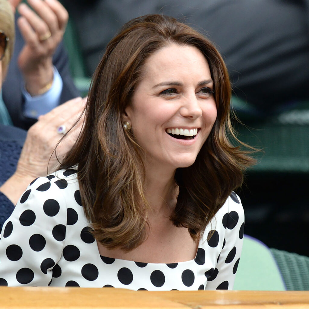 The Duchess of Cambridge steals the show in polka dot dress at Wimbledon