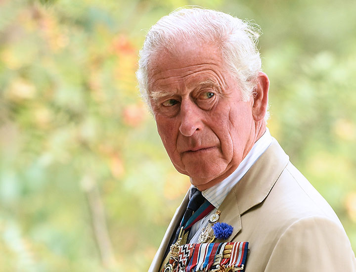 King Charles at the National Memorial Arboretum