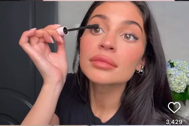 Kylie Jenner makeup Tiktok