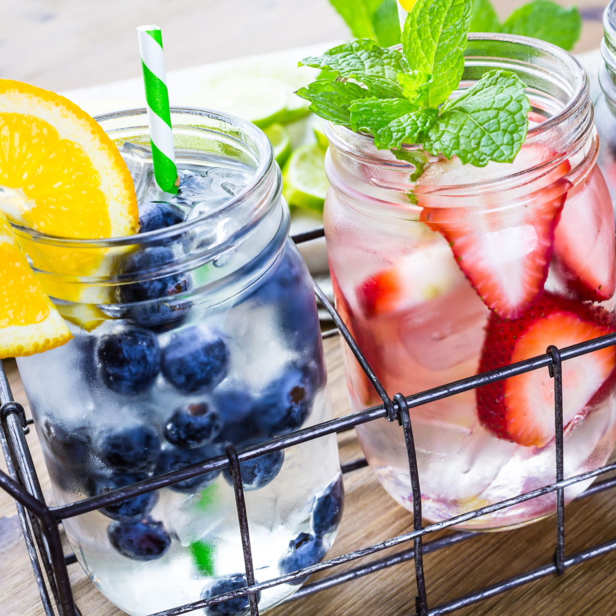 fruit infused water